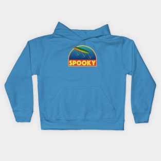 It's Spooky! Bass Fishing Lures Kids Hoodie